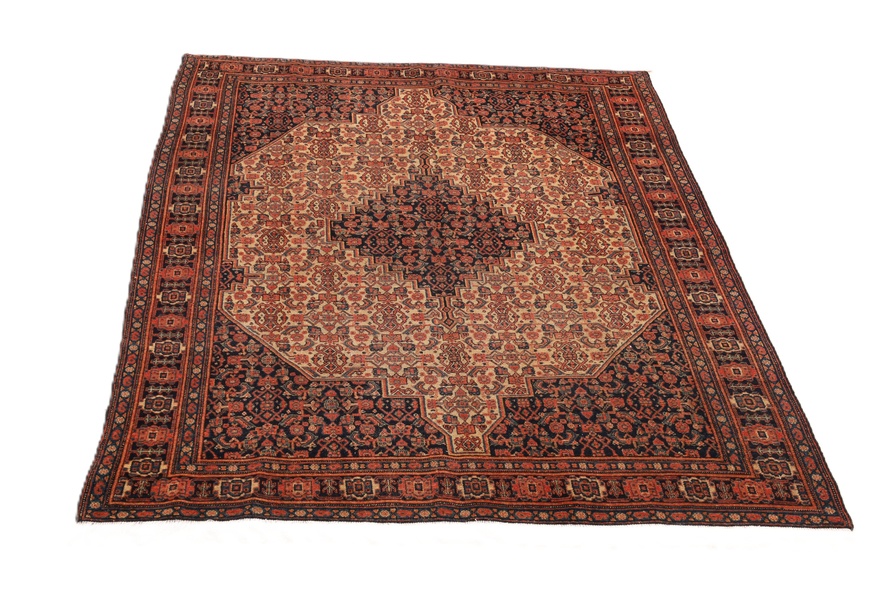 Antique Senneh Carpet 190x131