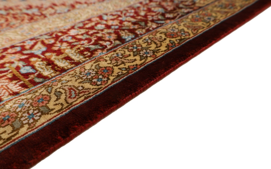 Qum Silk Carpet 118x80