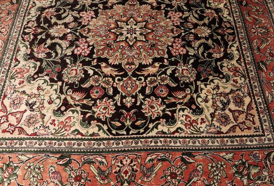 Qum Silk Carpet 100x100