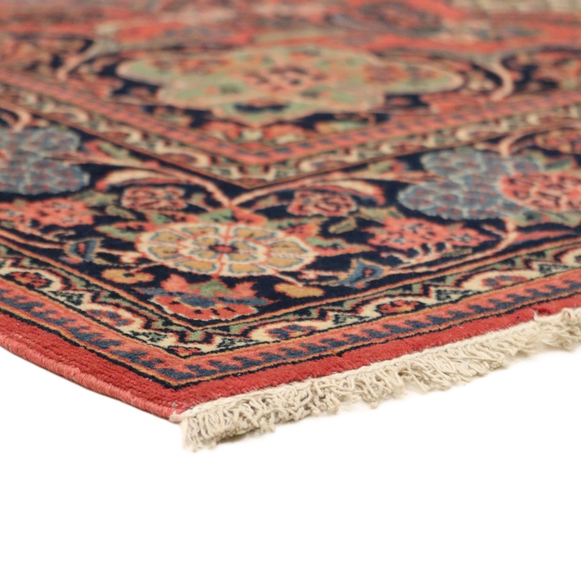 Antique Kashan Carpet  213x138