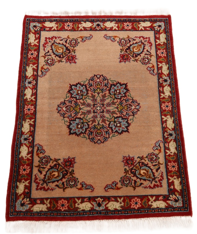 Vintage Isfehan Carpet 84x64