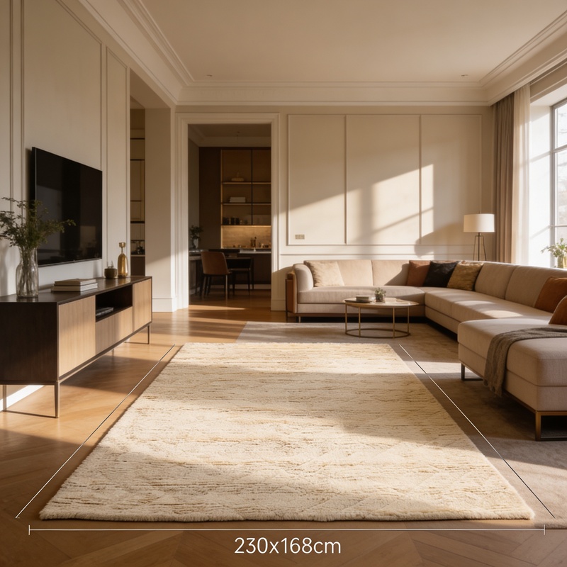 Moroccan Berber Carpet 234x166
