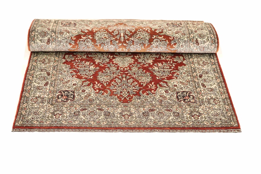 Hereke Silk Carpet 128x80