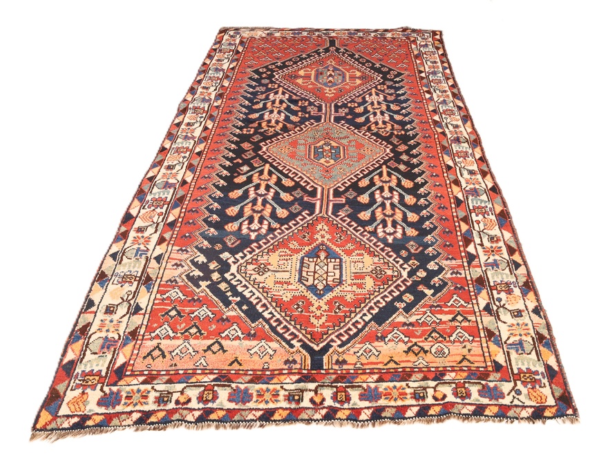 Antique Ghashaghi Carpet 250x137
