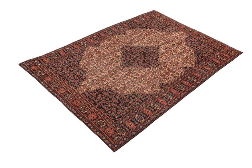 Antique Senneh Carpet 190x131