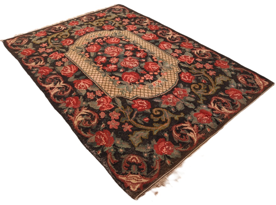 Antique Kilim Rose  Carpet  253x173