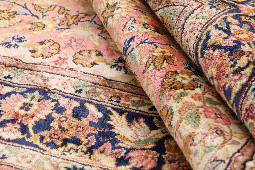 Kashmir Silk Carpet 154x93