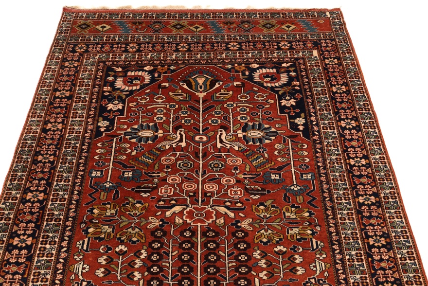 Antique Ghuchan Carpet  187x135