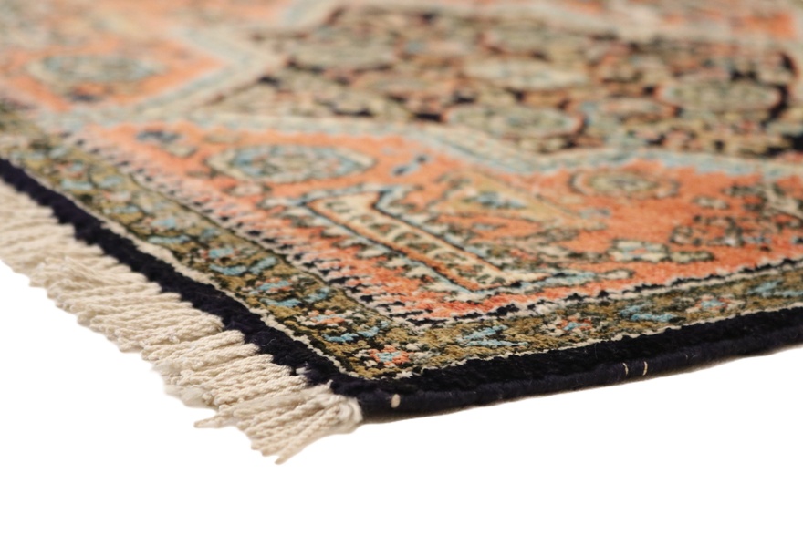 Qom Silk Carpet  80x60