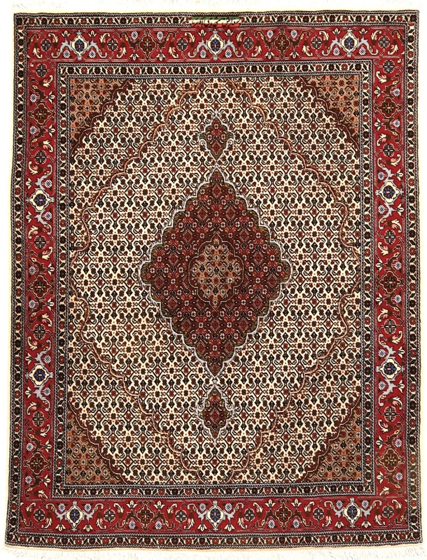Tabriz 40 Raj Mashahdi Akbar  Carpet  201x152