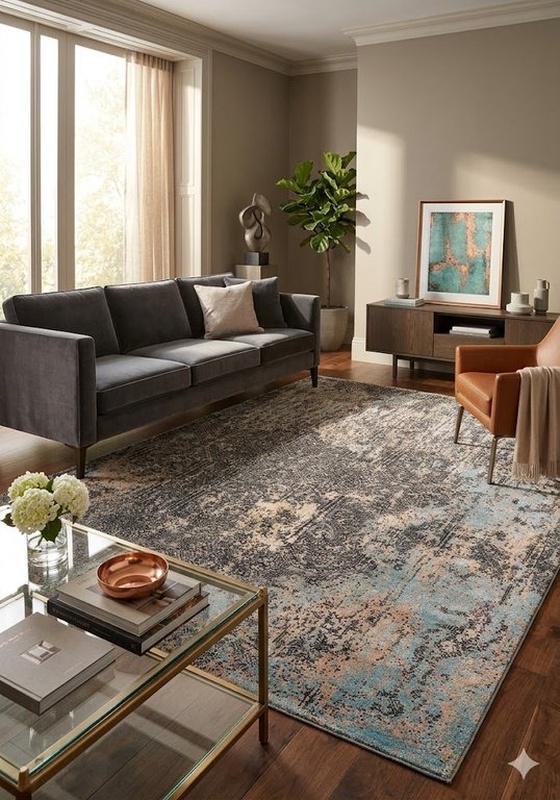 Modern LOTUS Carpet 245x172