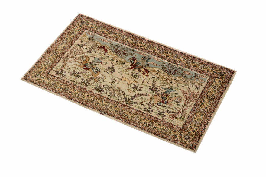 Hereke Silk Carpet 93x57