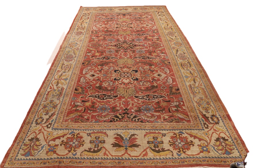 Antique Ziegler Carpet  600x333