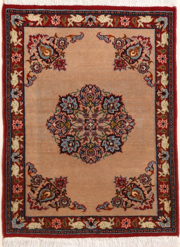 Vintage Isfehan Carpet 84x64