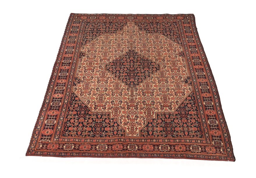 Antique Senneh Carpet 190x131