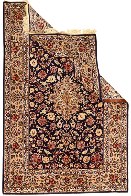 Isfahan  Silknkette Carpet  230x152