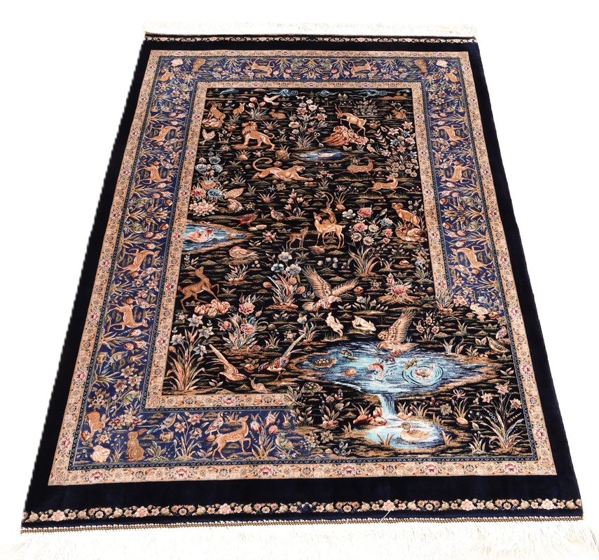 Qom Dising Carpet  150x100