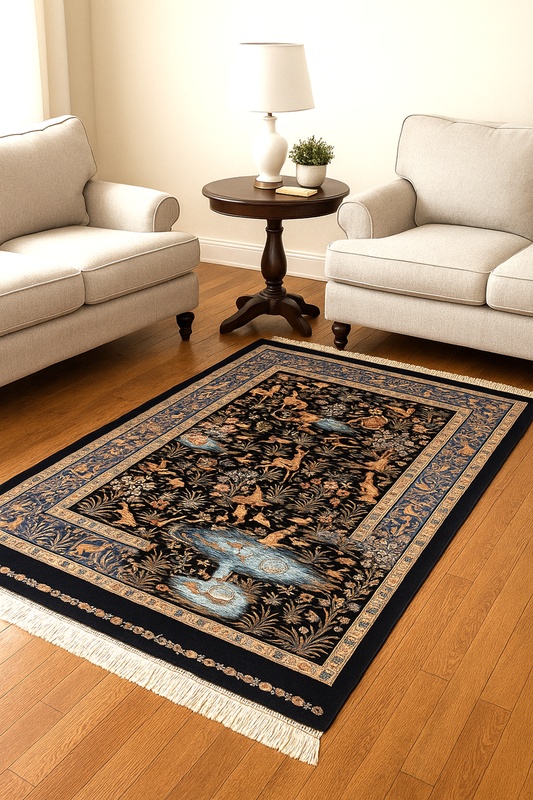 Qom Dising Carpet  150x100