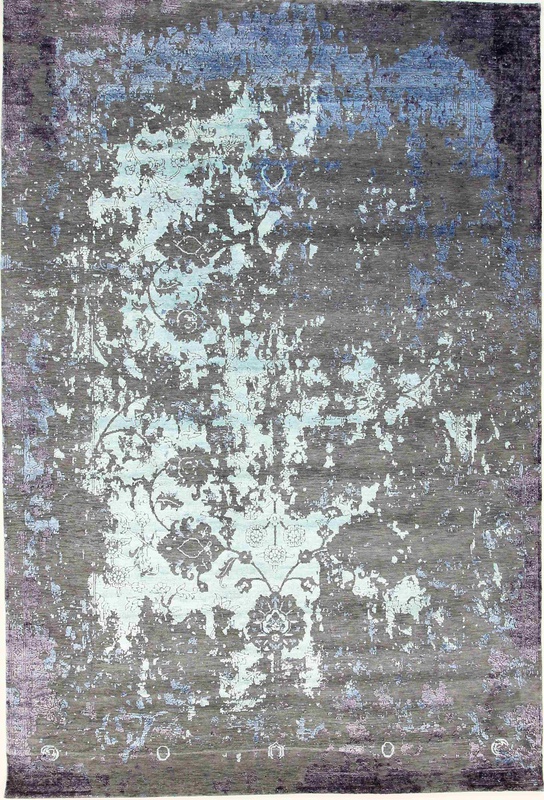Designer Modern Lotus Carpet 304x206