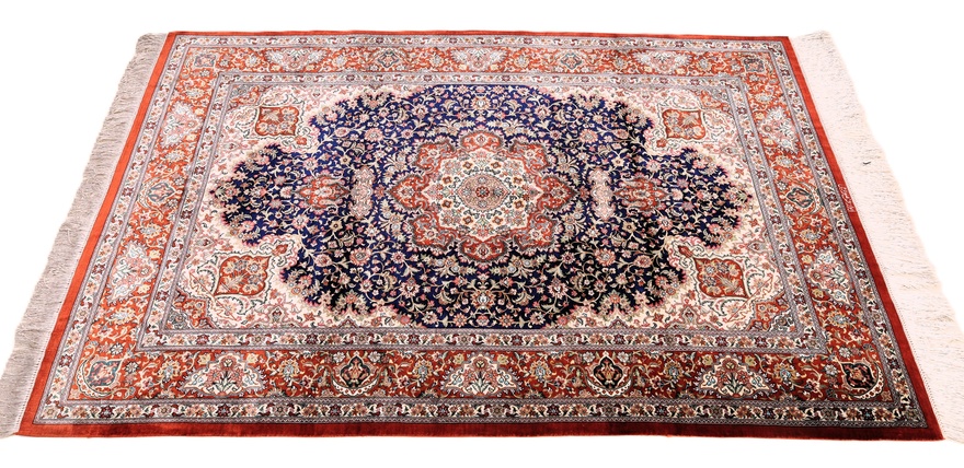 Qum Silk Carpet 154x102