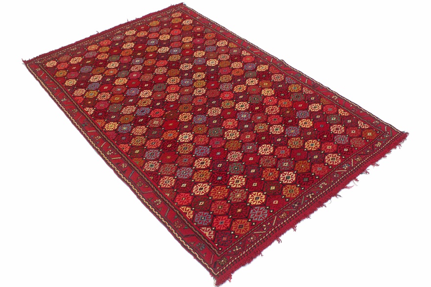Kelim Afshar Carpet 190x128