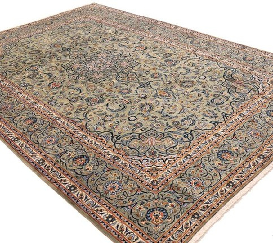 Kashan Marke Mahhtab Carpet 363x250