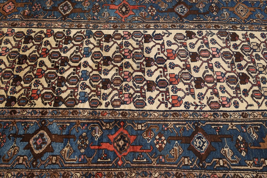 Antique Malayer Carpet 387x120