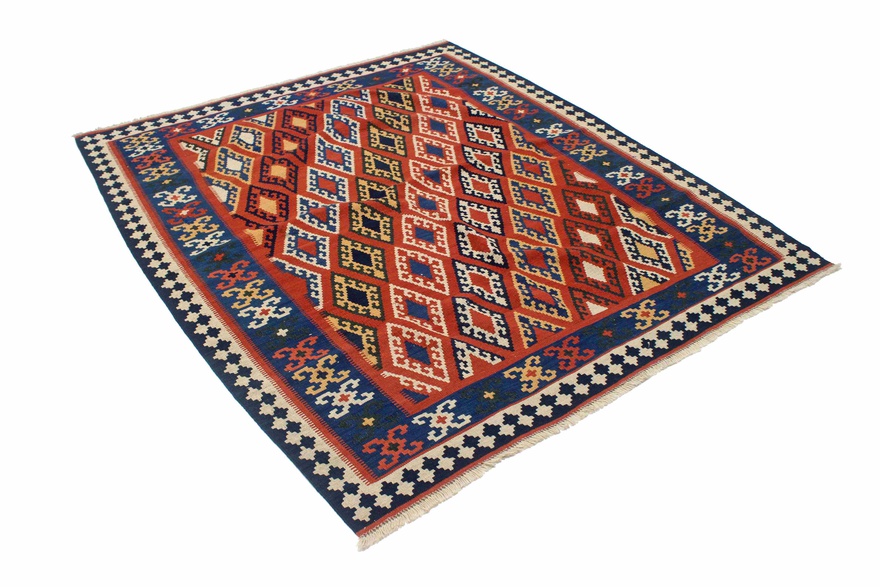 Kelim Gaschgai Carpet 200x183