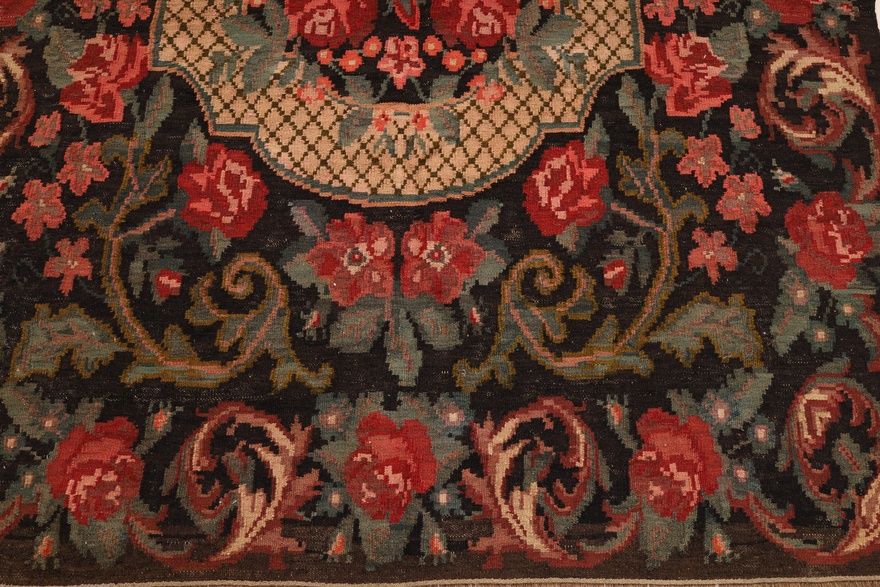 Antique Kilim Rose  Carpet  253x173