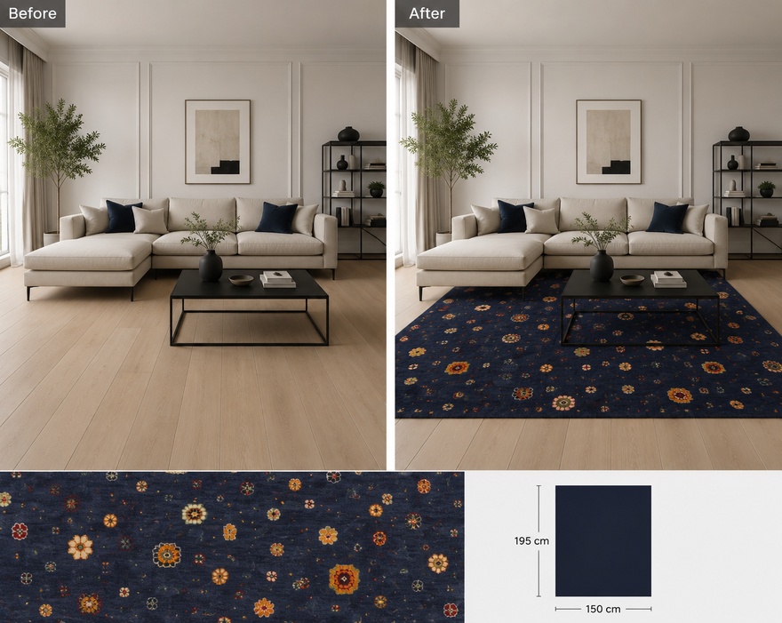 Loribaf Carpet 195x150