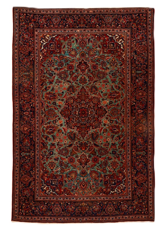 Keshan Antique Carpet 196x130