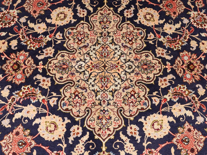 Isfahan  Silknkette Carpet  230x152