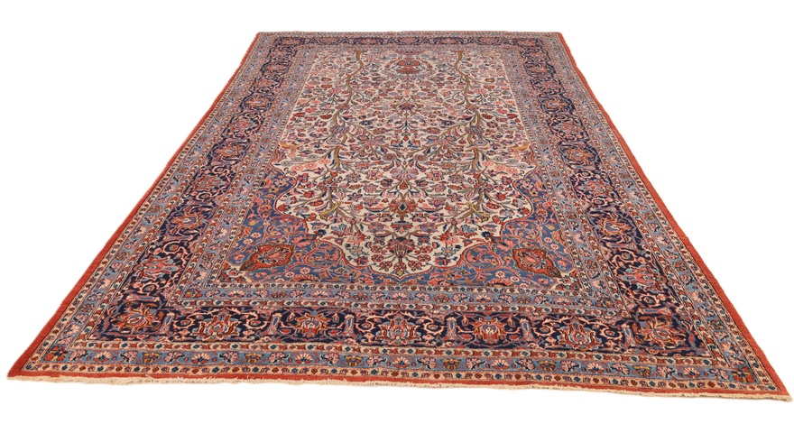 Kashan Antique Carpet 343x230