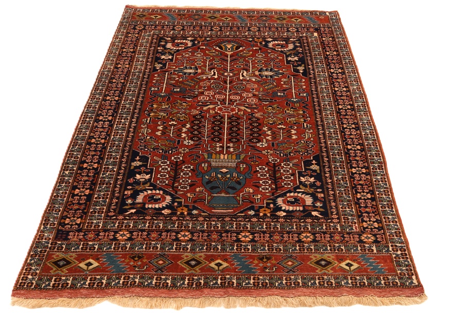 Antique Ghuchan Carpet  187x135