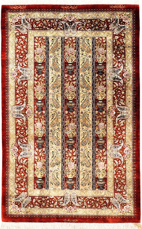 Qum Silk Carpet 125x80