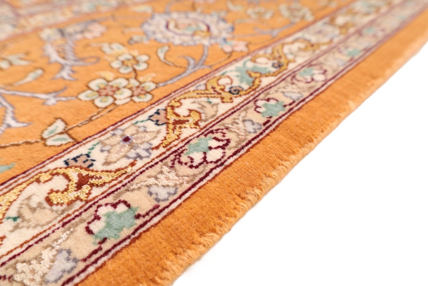 Isfahan Davari silk floor Silk carpet 200x130