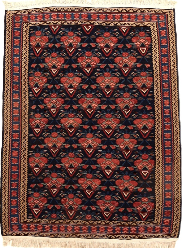 Kilim Senneh Carpet  160x120