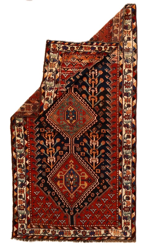 Antique Ghashaghi Carpet 250x137