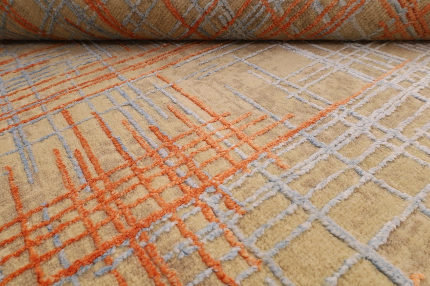 Modern Lotus Carpet 152x88