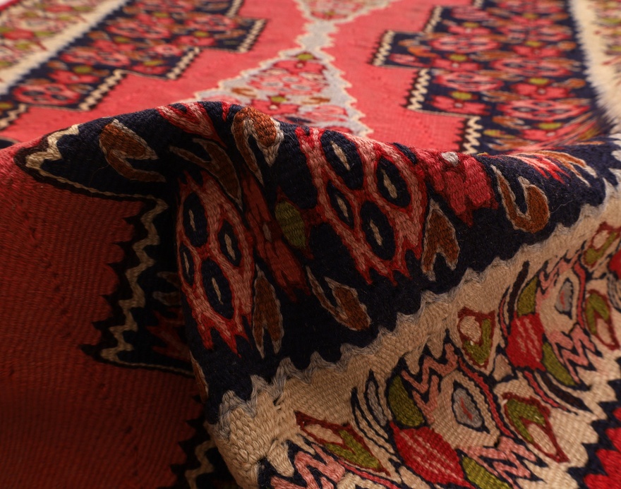 Kilim Senneh Carpet  270x70