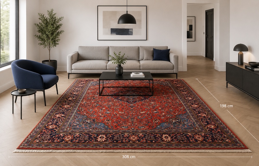 Sarouk Carpet  305x198