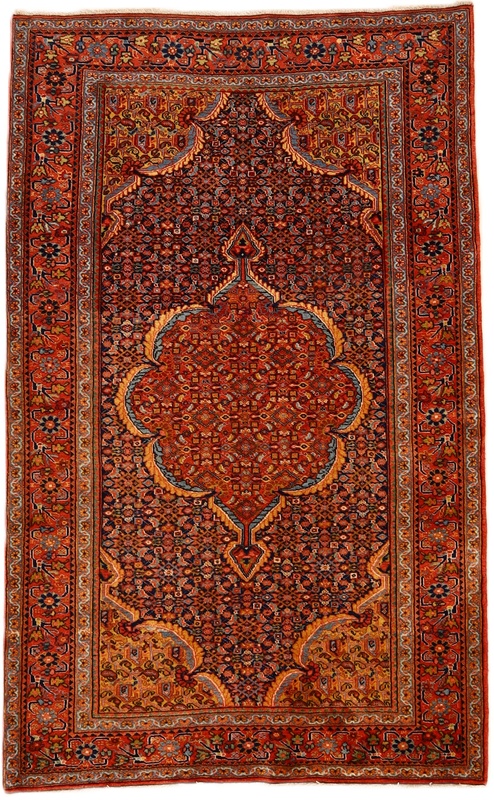 Djozan Antique Carpet 208x132