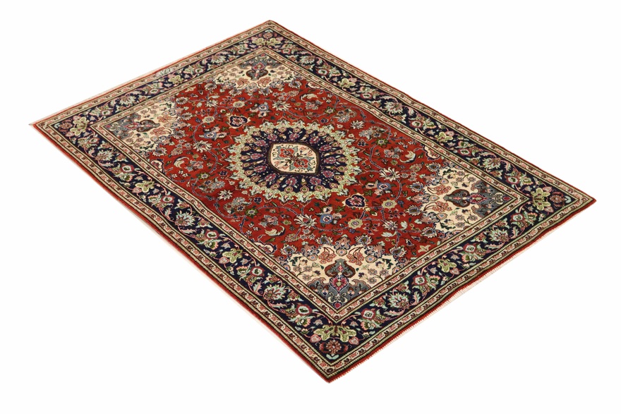 Ghom Silk Carpet 147x100