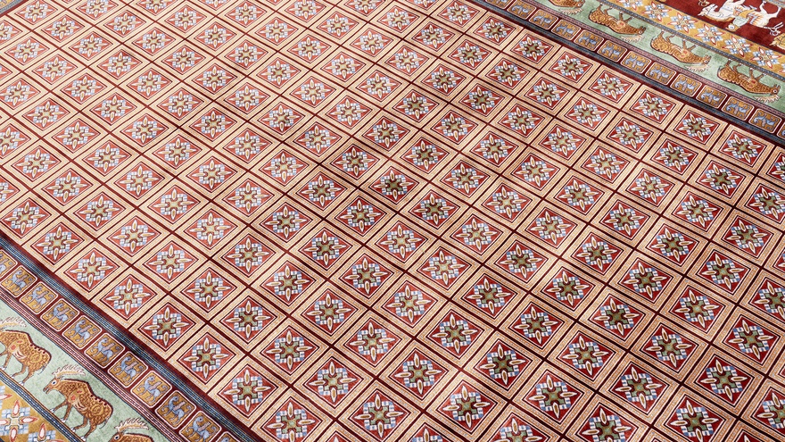 Qom  Dahlia Carpet 290x200