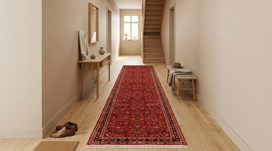 Kashan Carpet  407x100