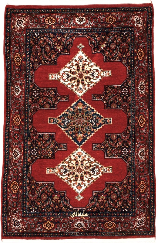 Senneh markeSoleymani Carpet 118x77