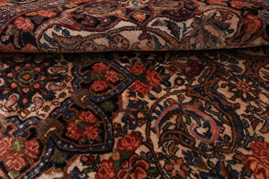 Vintage Bidjar Carpet 217x146