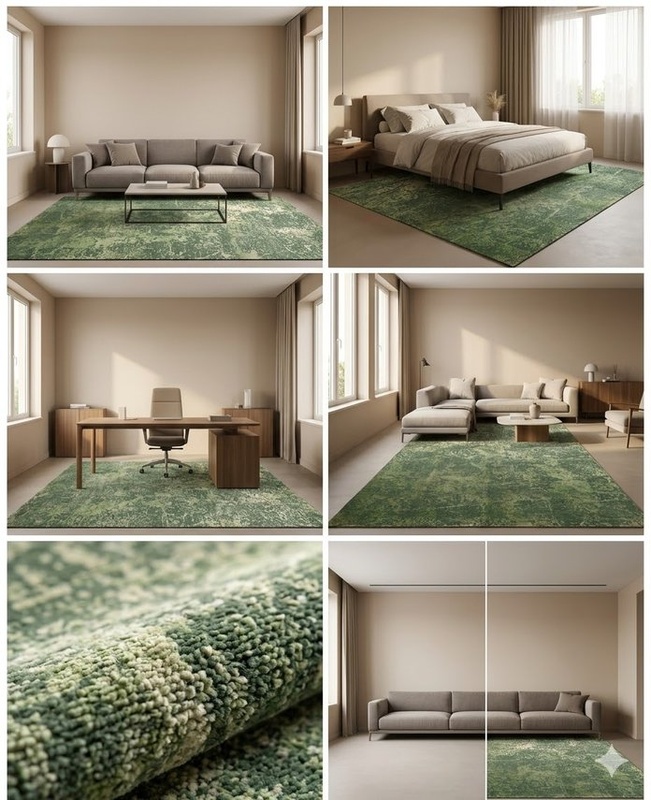 Modern Lotus Carpet  302x246