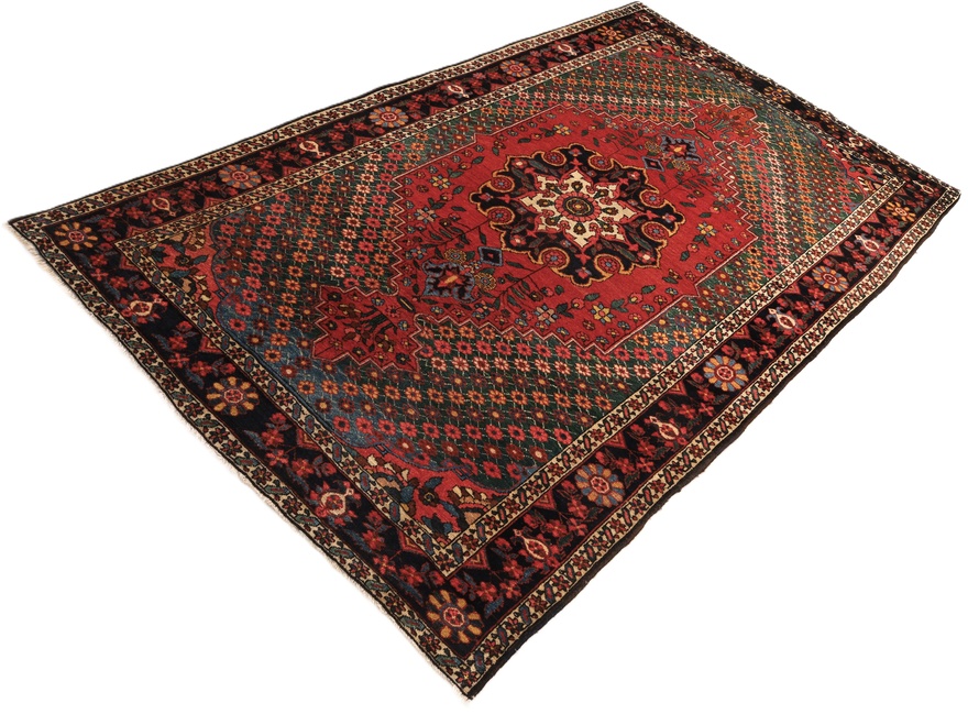 Antique Bakhtiar Carpet  224x135
