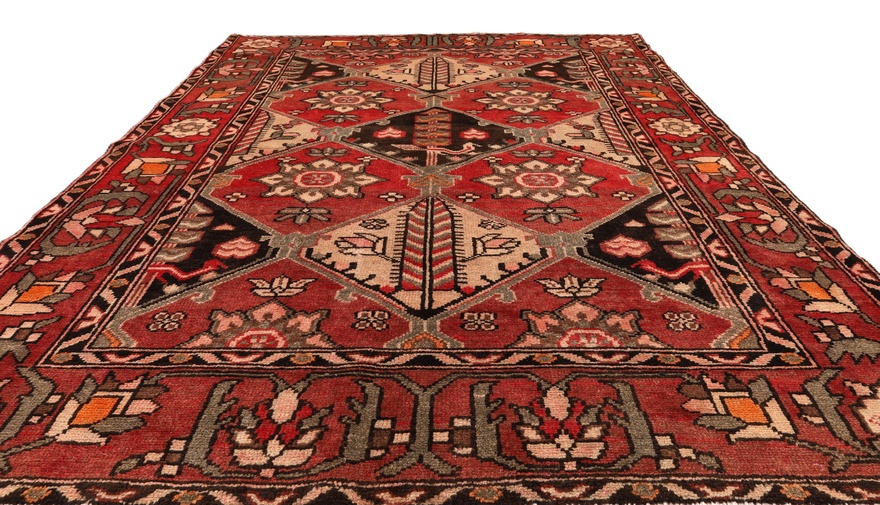 Antique BAKHTIAR Carpet  200x158